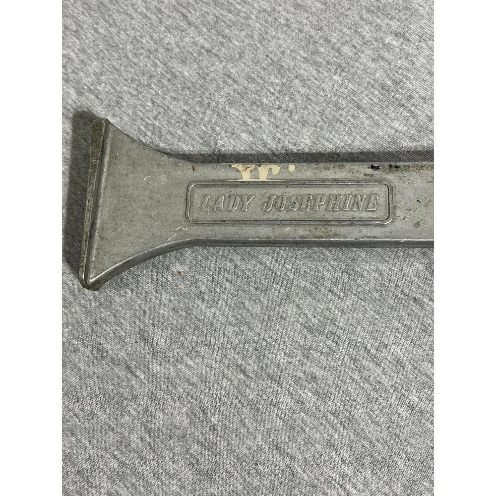 Vintage Lady Josephine Cast Aluminum Shoe Holder Shine Polisher Stretcher